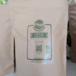 Spiruline 500 grammes paillettes