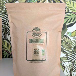 Sachet d'un kilo de spiruline en paillettes