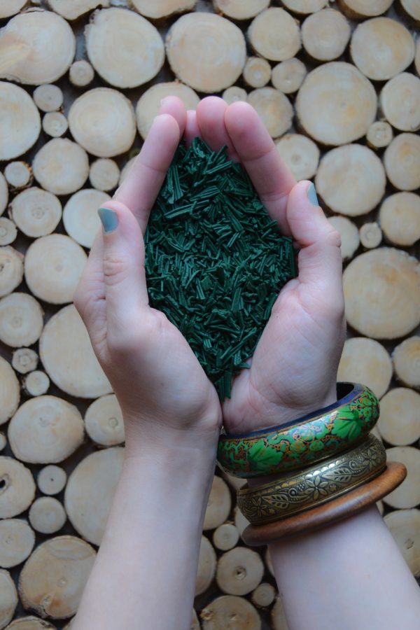 Spiruline en paillettes