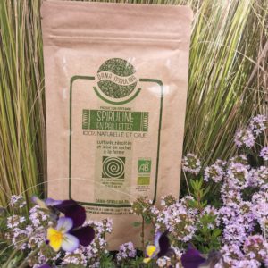 1 sachet de 100g de spiruline en paillettes Bio AB