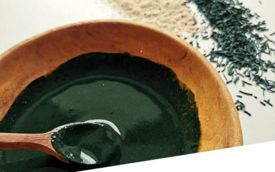 Masque de visage à la spiruline