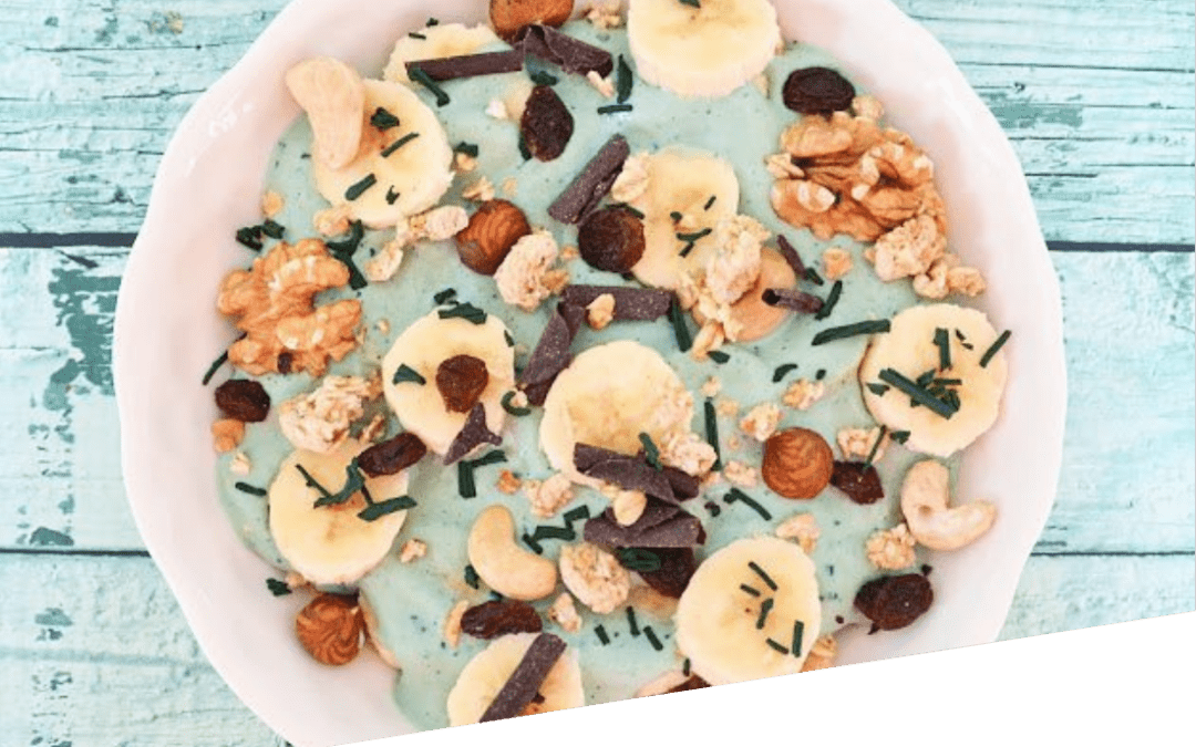 Petit dèj’ gourmand à la spiruline